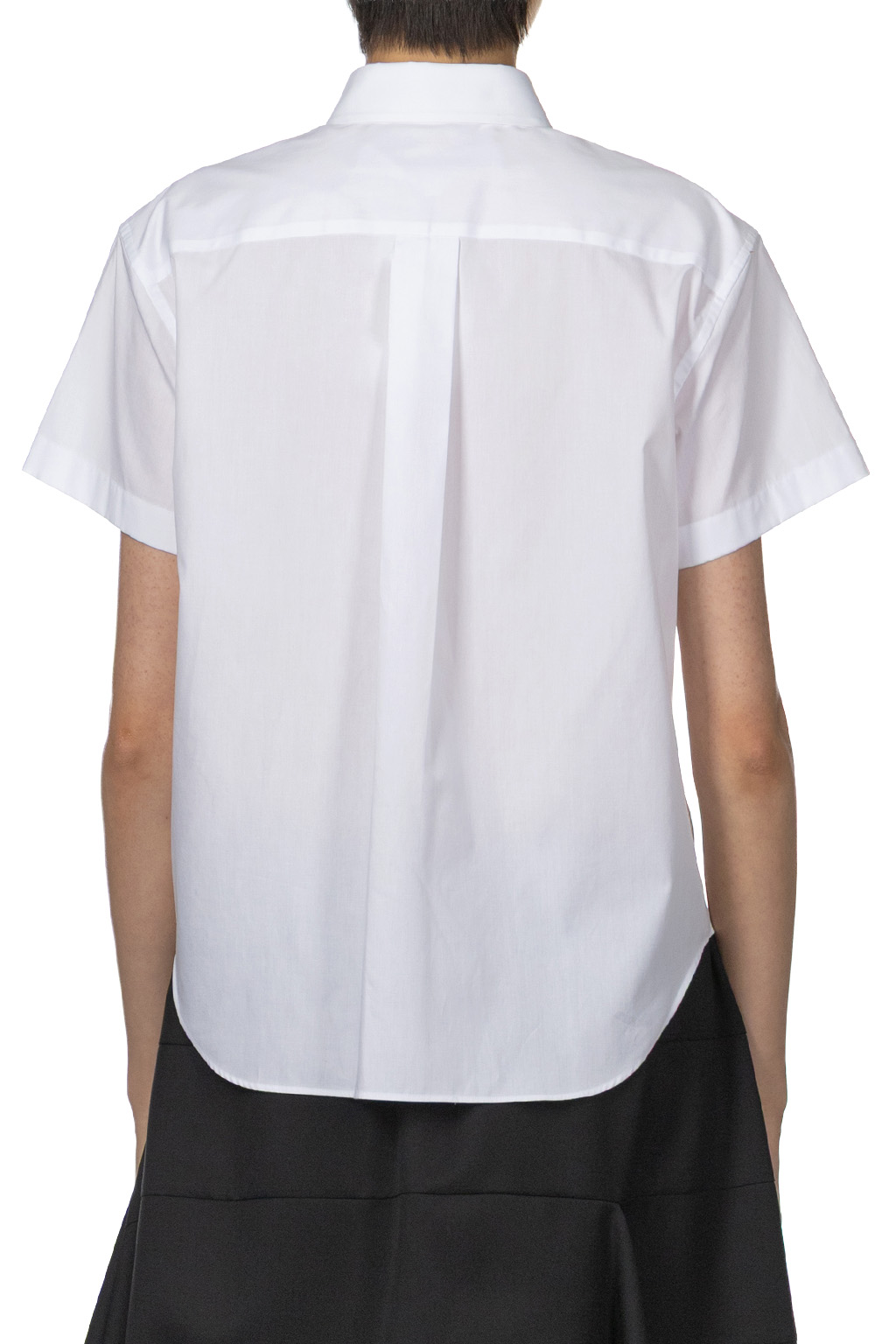 Comme Des Garcons TAO - Cotton Broad SS Blouse - White